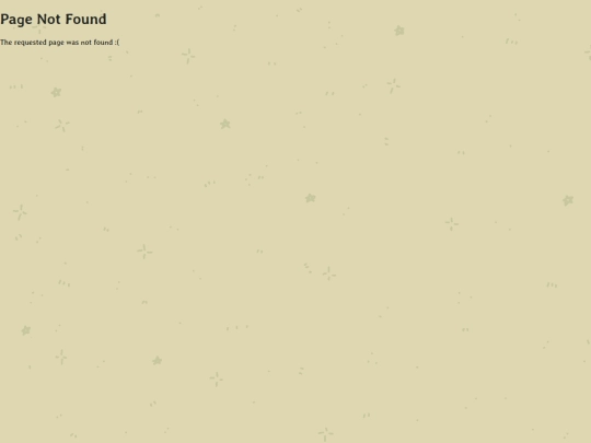 not_found screenshot