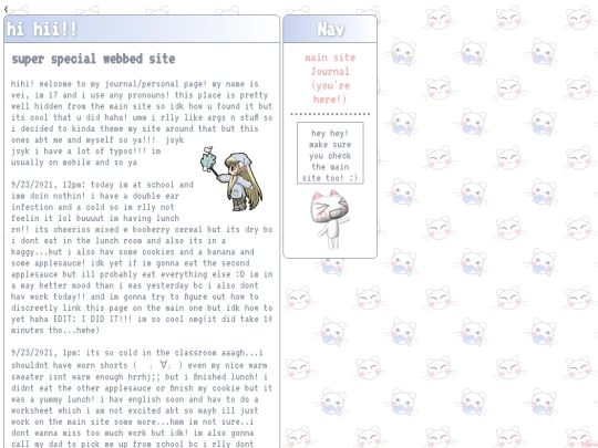 journal screenshot