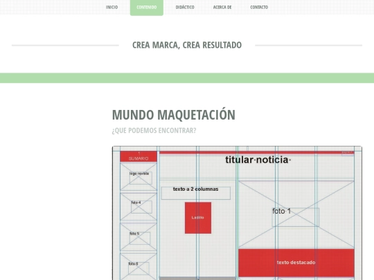 contenidomaquetacion screenshot