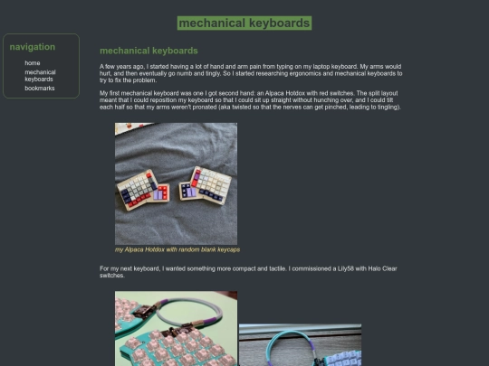 keyboards screenshot