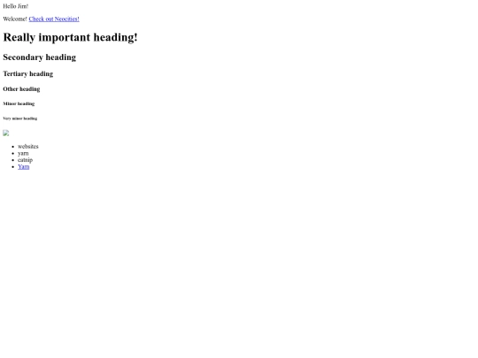 index screenshot