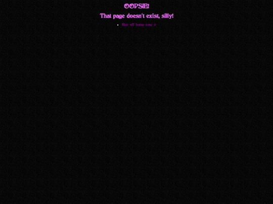 not_found screenshot