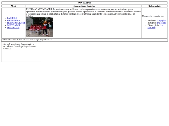 NOVEDADES screenshot
