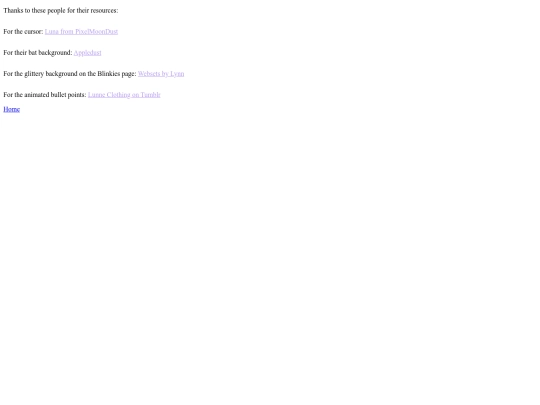 pages/HTML/credits screenshot
