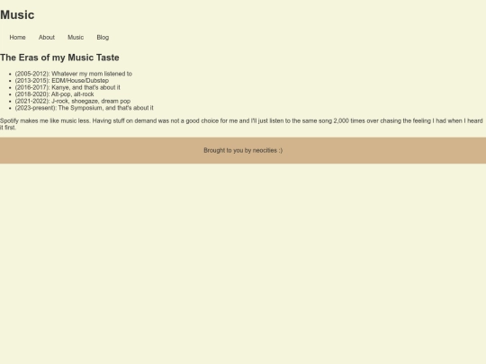 music screenshot
