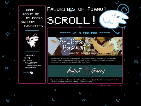 favorites screenshot