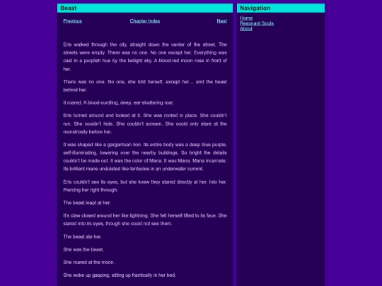 chapters/Beast screenshot