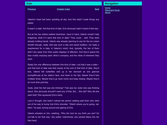 chapters/Date screenshot