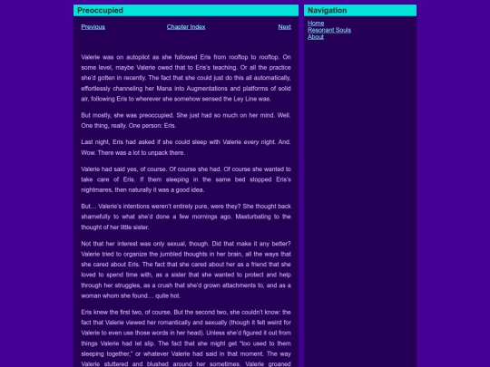 chapters/Preoccupied screenshot