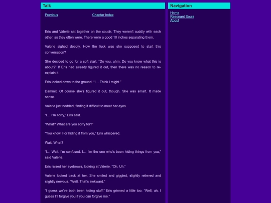 chapters/Talk screenshot