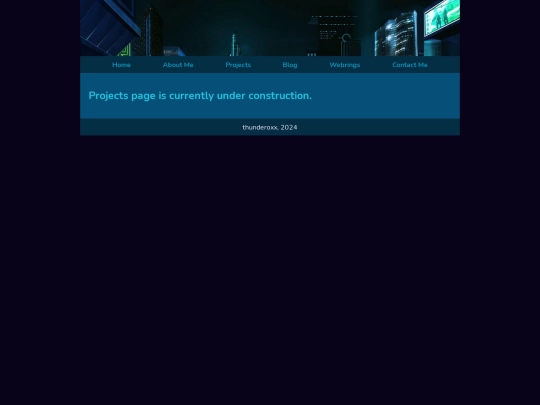 projects screenshot