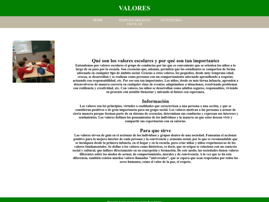 valores screenshot