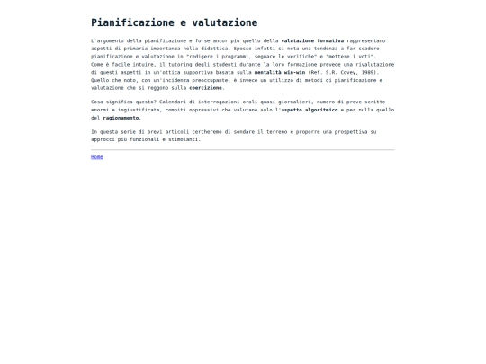 Teaching/evaluation screenshot