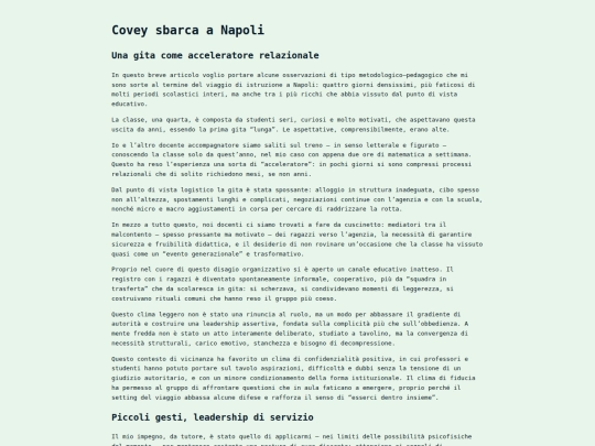 Teaching/napoli screenshot