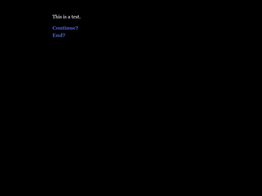 Test screenshot