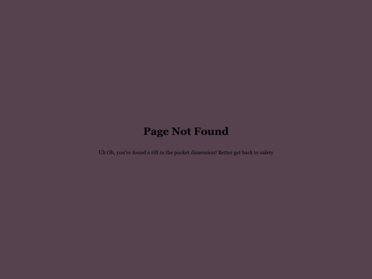 not_found screenshot