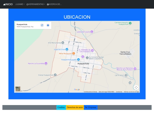 pag/ubicacion screenshot