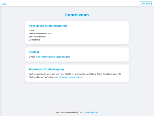 impressum screenshot