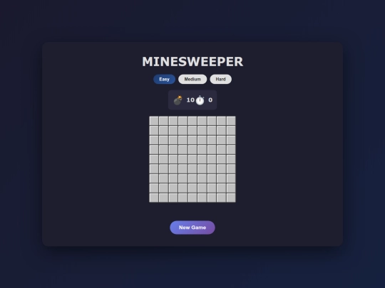 pages/break-room/games/minesweeper screenshot