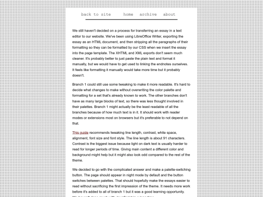 blog/posts/2021-09-04-Formatting-and-Readability screenshot