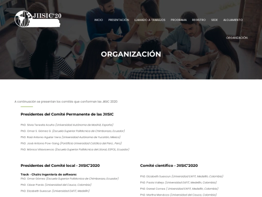 organizacion screenshot