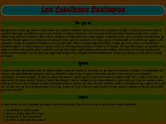 loscaballerosbastardos screenshot