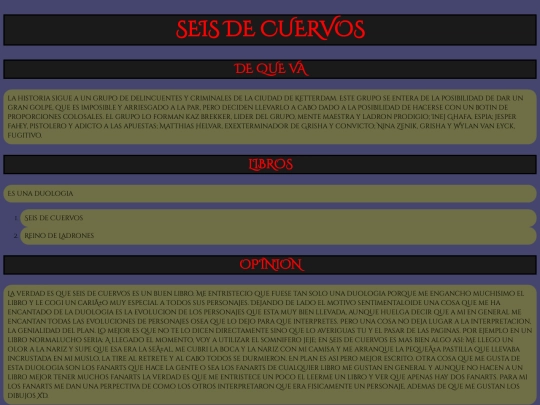 seisdecuervos screenshot