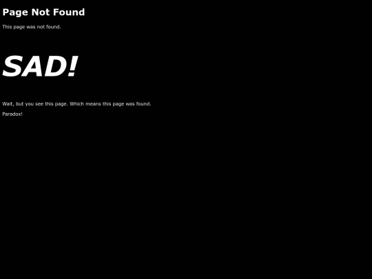 not_found screenshot