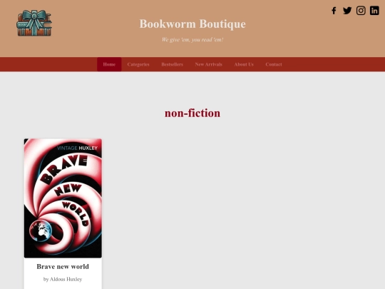 non-fiction screenshot