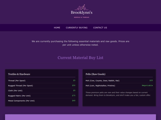 currently_buying screenshot