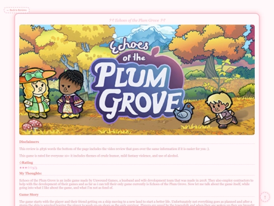 EchoesofthePlumGrove screenshot