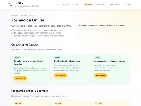 formacion-online screenshot