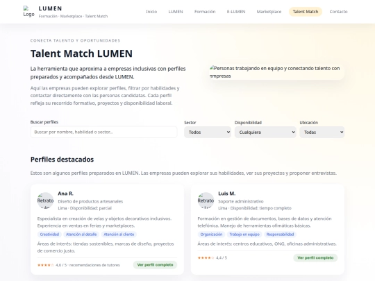 talent-match screenshot