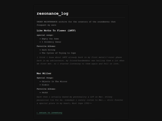 resonance_log screenshot