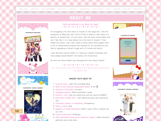 aboutme screenshot
