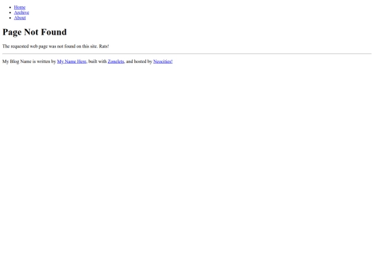 blog/not_found screenshot