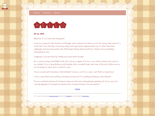 blog/posts/2025-07-06-First-Post screenshot