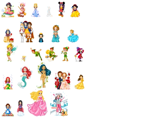 dollhousepages/disney screenshot