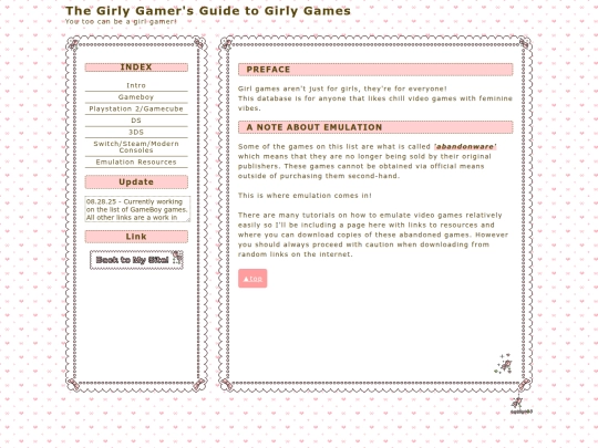 girly/index2 screenshot