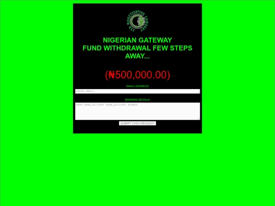 withdrawal screenshot