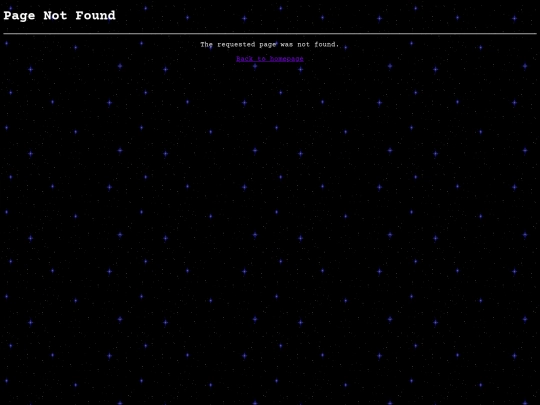 not_found screenshot
