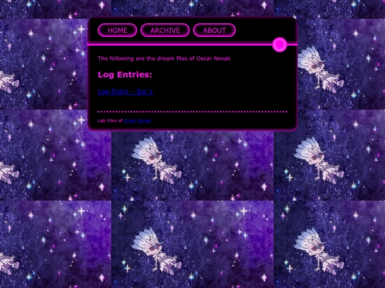 dream files/dream-log screenshot