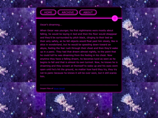 dream files/dream-posts/dream-log-1 screenshot
