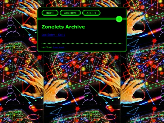 lab blog/archive screenshot