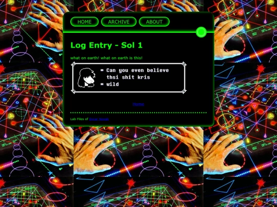 lab blog/posts/lab-files-log-entry-sol-1 screenshot