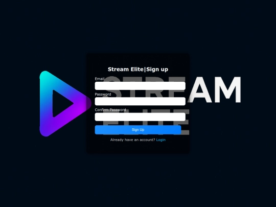 signup screenshot