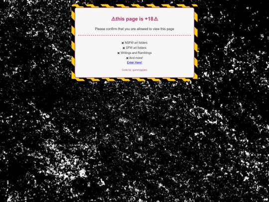 warning screenshot