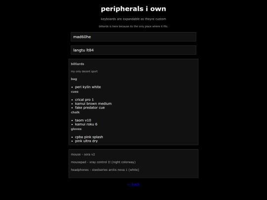 peripherals screenshot