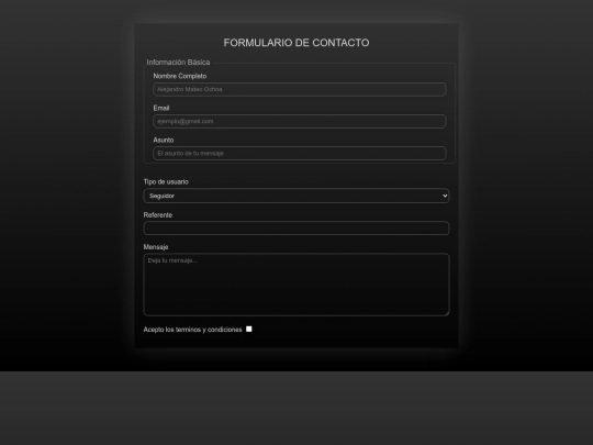 Formulario/formulario screenshot