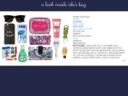 bag/contents screenshot